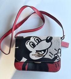 Coach Disney Mickey Mouse X Keith Haring Brynn Crossbody Bag