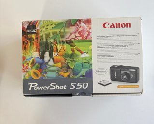 Canon Power Shot S50 Brand New
