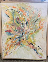 Abstract Acrylic Painting By J. Ferretti