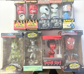 Bobble Head Figures Nodders, Wobblers, And Wacky Wobblers