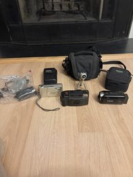 Vintage Cameras And Video Camera