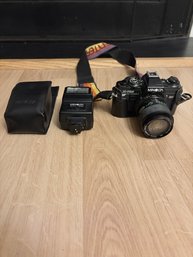 Minolta X-700 Camera And Auto 200x Light