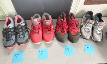 Used Nike 3 And Adidas 1 Sneakers