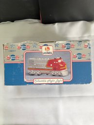 Collectible Enesco Lionel Santa Fe Locomotive Night Light