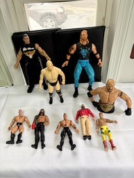 Collection Of Vintage Wrestling Action Figures