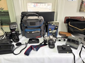 Collection Of Vintage Photography Gear