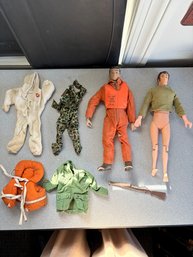 G.I. Joe Action Figures With Outfits And Accessories