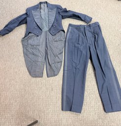 Vintage Mens Howard Clothes Tailcoat Tuxedo Set