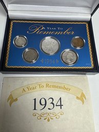 Coins From 1934