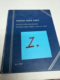 Indian Head Cent 1856-1909 Book 1