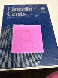 Lincoln Cents 1911-1974 Book 8