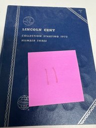 Lincoln Cent 1970s Book 11