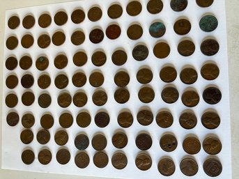 Collection Of 1909-1958 Pennies