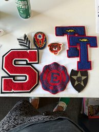 Collection Of Vintage Embroidered Patches