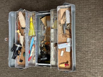 Fishing Lot Equipment And Box