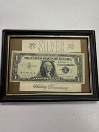 Framed 1957 Series A $1 Silver Certificate
