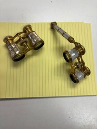 Two Pairs Of Vintage Opera Glasses