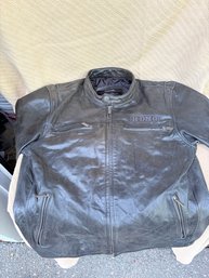 Harley Davidson Leather Jacket Size Large