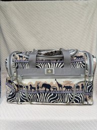 Vintage Pioneer Express Safari Duffle Bag