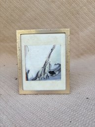 Small Framed Abstract Painting