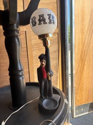 Vintage 1950s Charlie Chaplin Lamp/ashtray