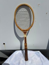 Vintage Wilson Stan Smith Capri Wooden Tennis Tacket