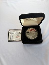 Dennis Rodman Commemorative Medallion