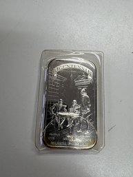 Declaration Of Independence Fine Silver Art Bar