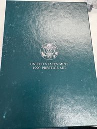 United States Mint 1990 Prestige Set Coins