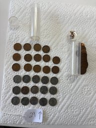 Collection Of 20 US Lincoln Cents