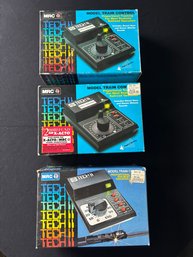 Lot Of 3 Train Control Units