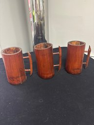 Handcrafted Bamboo Mugs