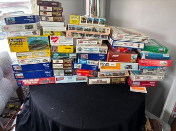 Empty Model Train Structure Boxes