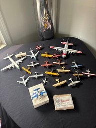 Collection Of Vintage Matchbox Model Airplanes