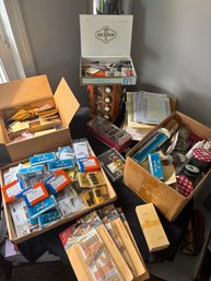 Collection Of Model Railroad Accessories