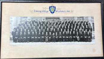Group Photograph Of The Downing College Freshmen From 1968