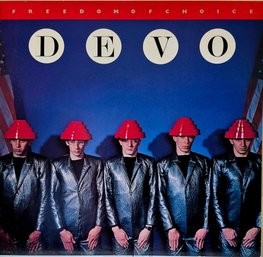 First Press 1980 Release Devo- Freedom Of Choice Vinyl Record Bsk 3435 Warner Bros Records