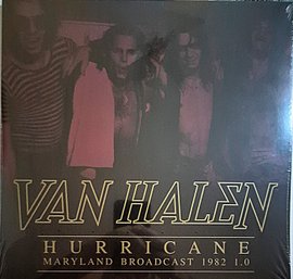 Mint Sealed 2018 Limited Edition Van Halen-Hurricane Maryland Broadcast Vol. 1, 2x Vinyl Record Set