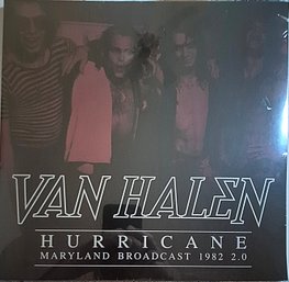 Mint Sealed 2018 Limited Edition Van Halen-Hurricane Maryland Broadcast Vol. 2, 2x Vinyl Record Set