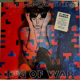 Mint Sealed First Press 1982 Paul McCartney- Tug Of War Vinyl Record TC 37462 Columbia Records