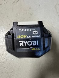 40V Ryobi Lithium 4Ah Battery
