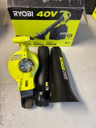 Ryobi 40V Leaf Vacuum