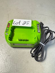 60V Greenworks Pro Battery Charger