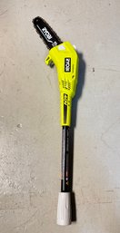40V Ryobi 10in Cordless Pole Saw Attachment