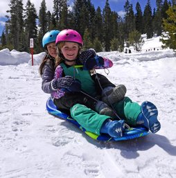 ArtikFun 48in Snowboard Snow Sled - Blue/Green