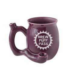 Purple Coffee Ceramic Mug