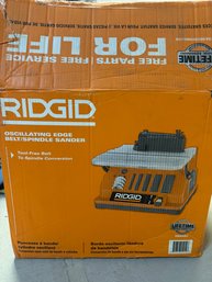 Ridgid  Oscillating Edge Belt Sander
