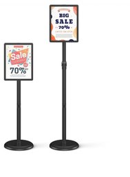 Floor Standing Poster Sign Holder Stand 8'x11'