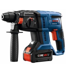 Bosch Bulldog Core18V 8-Amp 3/4-in Cordless Rotary Hammer Drill (Bare Tool)