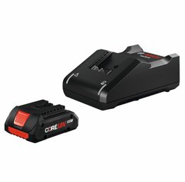 Bosch 18-V Lithium Battery And Charger Kit (4 Ah)